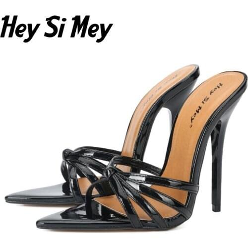 Big Size 38-48 women sandals High heels sandalia feminina Fashion Sexy ladies sandals sapato feminino black red shoe woman