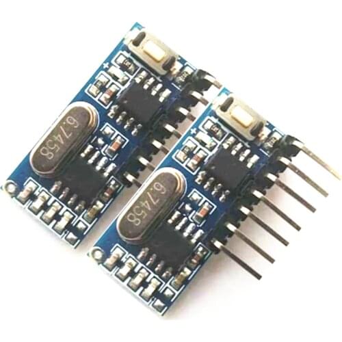 433mhz RF Receiver Learning Code Decoder Module 433 mhz Wireless 4 Channel output Diy kit For Remote Control 1527 encoding Rated
