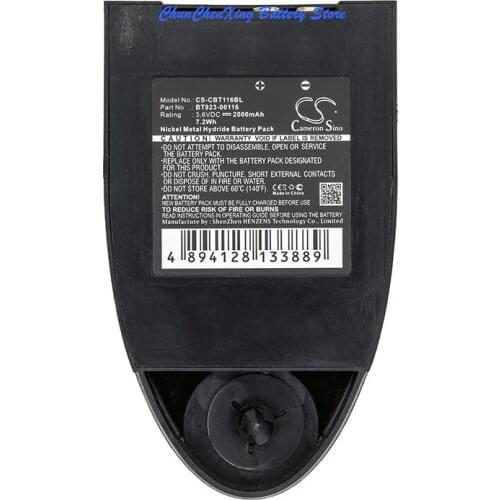 Cameron Sino 2000mAh Battery BT923-00116 for Cattron Theimeg Excalibur remote
