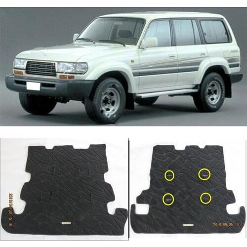 For Toyota Land Cruiser LC80 4500 1992-1997 Cargo Liner Trunk Floor Mat Carpet Protection