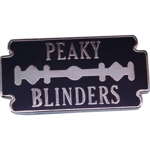 Exclusive Razor Blade Pin Addition for Any Peaky Blinder Fan