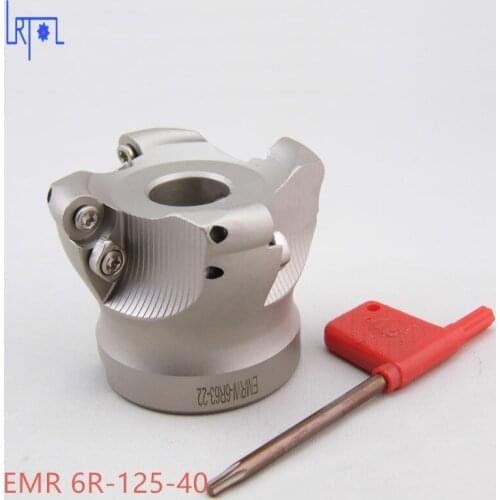 EMR 6R-125-40 Mill Visage Fin de Carbure Alliage pour Lourd CNC Fraisage De Coupe