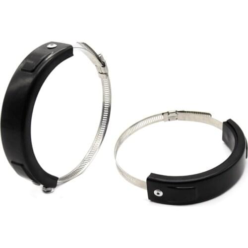 Silencer Round Oval Exhaust Protector Can Cover For Kawasaki Versys 1000 Versys1000 Motorcycle Accessories 100MM-140MM