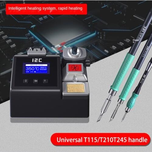I2C OEM JBC Nano Soldering Station With C245 C210 C115 JBC Handle Soldering Iron Tips 1S Rapid Heating Up For Phone PCB Repair