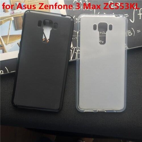 Soft Silicone Protective Back Cover Cases for Asus Zenfone 3 Max ZC553KL TPU Mobile Phone Case Black Para Original Coque
