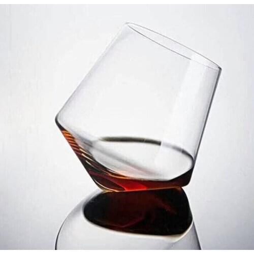 Pack of 6 400ML Wine Glass Whiskey Glasses Drinking Tumbler Rum Wine Cup Glass L23