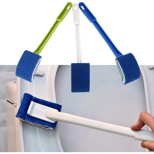Plastic Household Cleaning Tools Bathroom Toilet Scrub Cleaning Brush Lavatory Brush Long Handle Toilet Brush