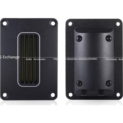 2 pcs/lots aluminum planar AMT ribbon HiFi tweeter with KAPTON Diaphragm and Aluminum foil Conductive Line Material