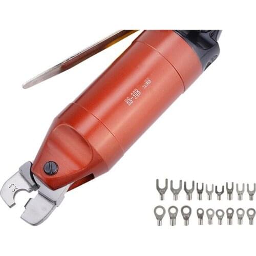 Pneumatic air terminal crimper,Air Crimping Pliers with insulation terminal jaw 4 styles air nipper