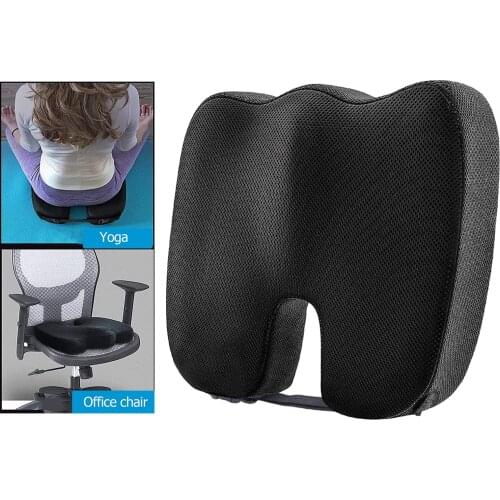 Memory Foam Desk Chair Seat Cushion Car Tailbone Rest Support Haemorrhoids