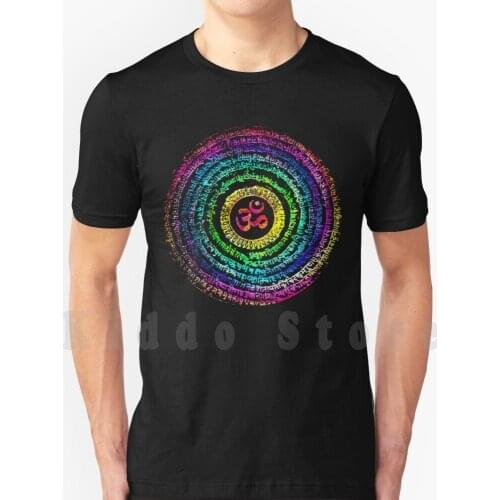 Psychedelic Trance Symbol T Shirt Diy Big Size 100% Cotton Trance Music Dj Housemusic Om Rave Trancefamily Techno Trancemusic