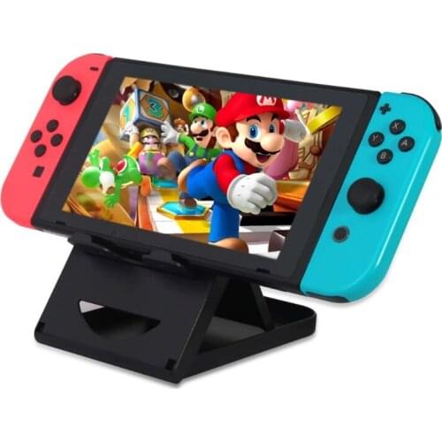 Adjustable Foldable ABS Compact Bracket Play stand Stand Holder for Nintendo Nintend Switch Console Controller