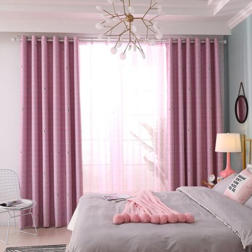 Modern Minimalist Childrens Room Ferrari Cartoon Full Blackout Curtains for Living Dining Room Bedroom