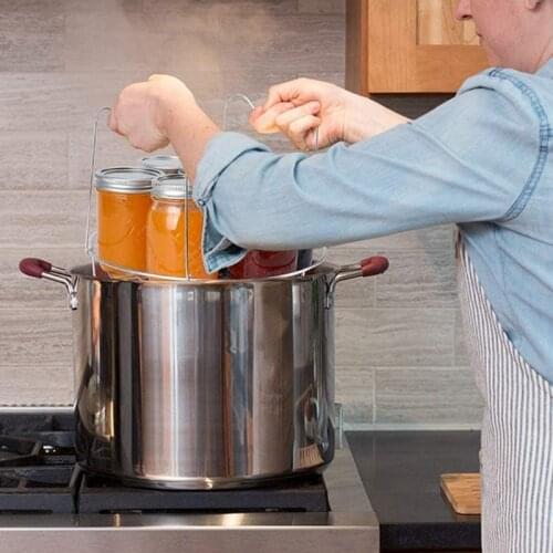 ABZS Canning Rack Canning Jar Rack Steamer Rack for Water Bath Canning or Pressure Canning Fit for Kinds of Jars