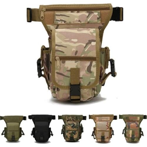 Mens Utility Thigh Pouch Special Force Military Waist Tool Pack Weapons Tactics Outdoor Sport Hunting Cycling Riding Leg Bag