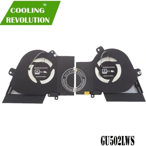 Laptop Cooling Fan 13NR02X0T02011 13NR02X0T01011 DC12V 1A 4PIN for ASUS ROG Zephyrus M15 GU502LWS