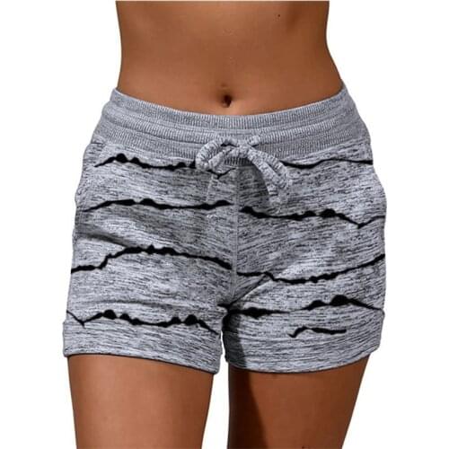 Womens Athletic Shorts Star Stripe Printed 2021 Summer Running Gym Casual Comfy Cotton Sweat Cycling Biker Sport Fitness Shorts