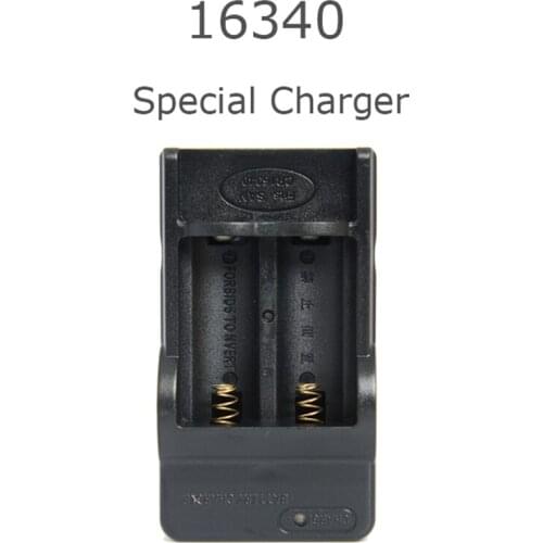 10pcs Battery Dual Double Travel Charger US EU Double Channel Charger for 16340 Rechargeable Lithium Li-ion Battery Wholesale
