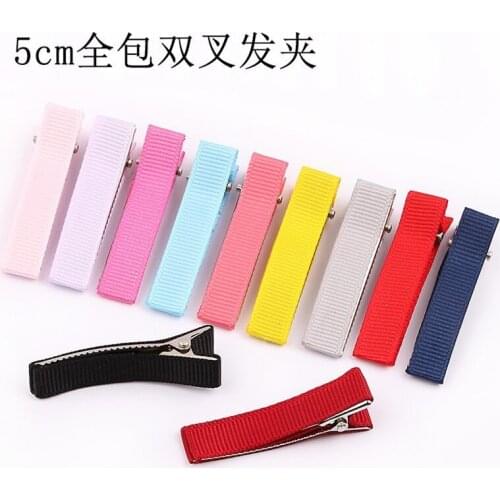 30PCS band Hairclip 4.5cm Hairbows Chic Hair Accessories Fashion Hair Barrette Hair snap clip DIY Clip Headwear Accessory