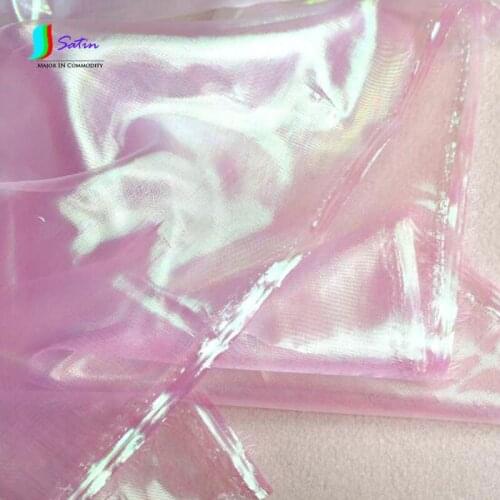 Seven-coloured Fantasy Bright Screen Wedding Dress Dance Stage Background Decoration Cloth Handmade DIY Fabric Clothing A0020A