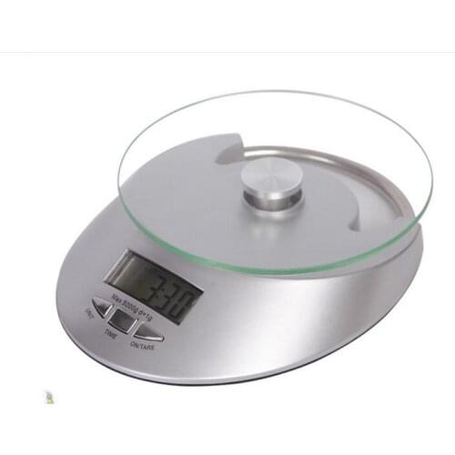 5kg x 1g Digital Scale LCD Electronic Steelyard Kitchen Scales Postal Food Balance Measuring Weight