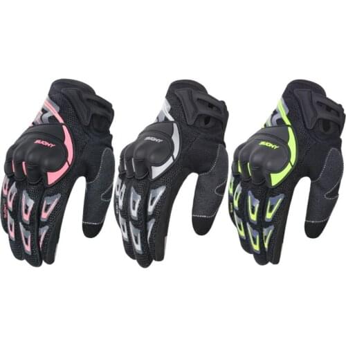 Touch Screen Full Finger Leather Motorcycle Gloves Unisex Riding Hunting Hiking Climbing Racing Gloves