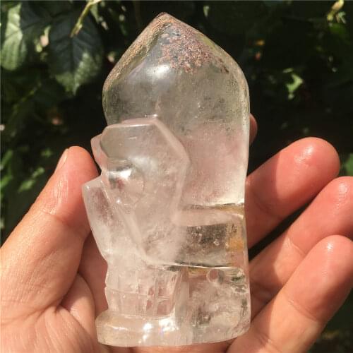 Natural black tourmaline quartz crystal skulls for sale Stones and crystals home decoration decorative crystal