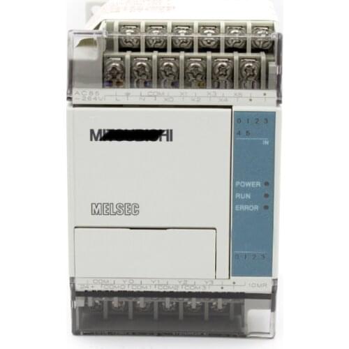 New Original FX1S-30MR FX1S-30MR-D PLC 24V DC Relay Output Base Unit