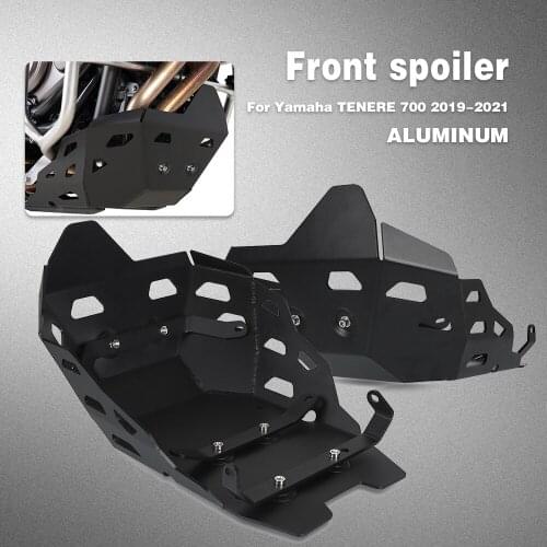 Motorcycle Front spoiler Crash Bar Engine Guards skid plate bash frame guard For Yamaha Tenere 700 Tenere700 T7 2019 2020 2021