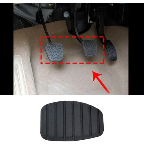 Replacement for Renault Megane for Laguna for Clio Auto Brake Pedal Cover Car Clutch Pedal Rubber Pad