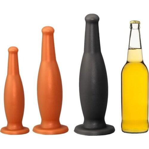 Supre Sofe Liquid Silicone Big Anal Plug Vagina Anus G-spot Masturbation Gay Prostate Massage Butt Plug Anal Sex Toys For Couple