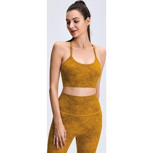 Fitness Top Yoga Bras Strong Support Fitness Tops Workout Sports Vest for Women Gym Excercise Fitness Push-up Running