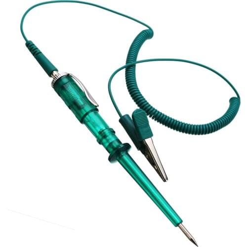 1pcs DC 6V 12V 24V Car Circuit Tester Probe Light System Test Probe Lamp Circuit Tester Voltage Test Pen Detector