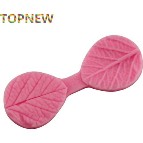 1pc Soft Silicone Leaves Clover Press Mold DIY Fondant Sugarcraft Chocolate Candy Pudding Silicone Cake decoratiing tools C3174