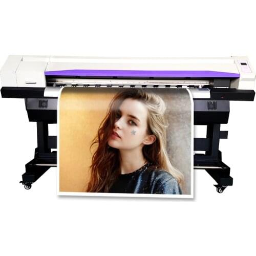 5Ft Outdoor Inkjet Printer Xp600 Head Large Format Solvent Printer China Color Billboard Vinyl Printing Machine
