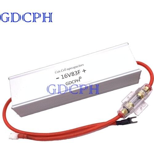 Automotive rectifier supercapacitor module 16V83F 2.7V500F Farad capacitor