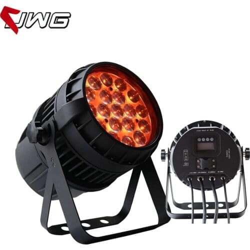 Free Shipping Aluminum IP65 Waterproof 19x12w 4IN1 RGBW Led Par Lights Zoom Function Stage Lighting Disco KTV Dj Bar Equipment