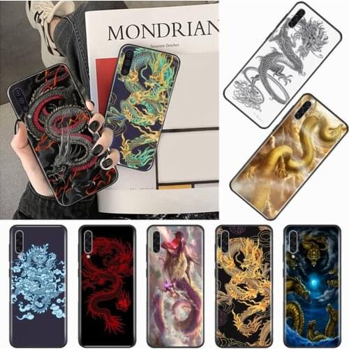 Chinese Dragon Art Phone Case For Samsung galaxy S 7 8 9 10 20 edge A 6 10 20 30 50 51 70 note 10 plus