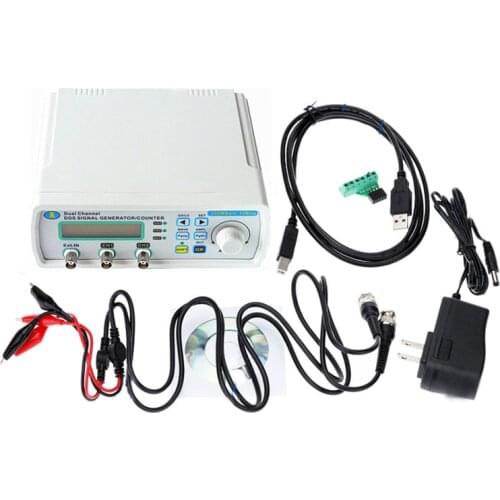 MHS5200A dual channel 25MHZ DDS function arbitrary wave signal generator pulse signal source frequency meter