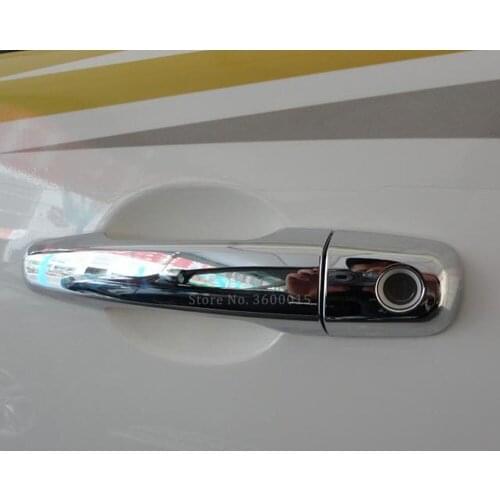 For Mitsubishi Pajero Sport 2011 2012 2013 2014 Chrome Door Handle Cover Trim Molding Exterior Accessories Car Styling