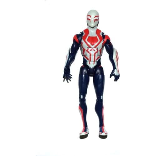 Comic Spider Spidey 2099 White Red Deco 6" Loose Action Figure TOY FREE SHIPPING