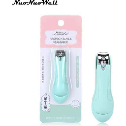 1PC Nail Clippers Stainless Steel Nail Cutter Clippers Manicure Beauty Tool Nail Cutter Pedicure Finger Toe Scissors