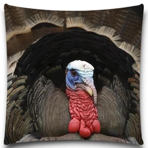 Square 18" New Design bird Cotton pillow cover polyester bedding pillow case printed Cushion cover with good quality