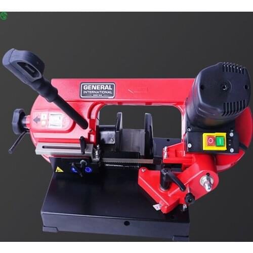 220V Metal Band Saw Machine Cutting Machine Sawing Machine Horizontal Woodworking Band Saw Machine Cutting Electric Saw