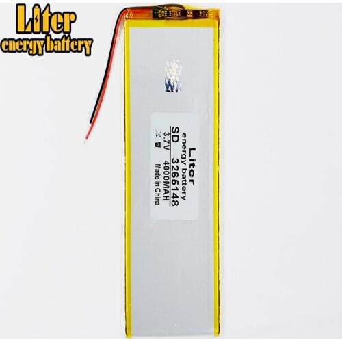 Chi for hi8 3265148 4000mah polymer lithium battery 3.7 V tablets