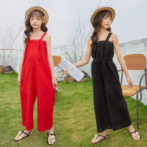 NeuSud Kids Summer Overalls For Girls