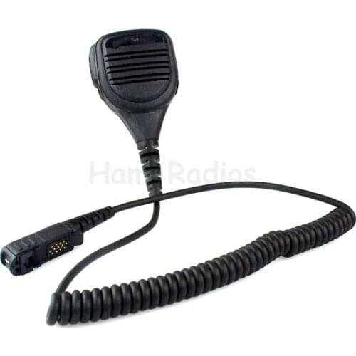 New Black PTT Handheld shoulder Waterproof Speaker MIC For Motorola Radio XPR3300 XPR3500 XIR P6620 XIR P6600 E8600 E8608