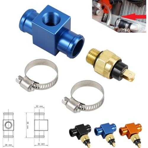 Motorcycle Temperature Switch Radiator Fan Thermostat For Yamaha 125-450CC YZ YZF WR DT XT TTR For KTM Kawasaki Suzuki Beta