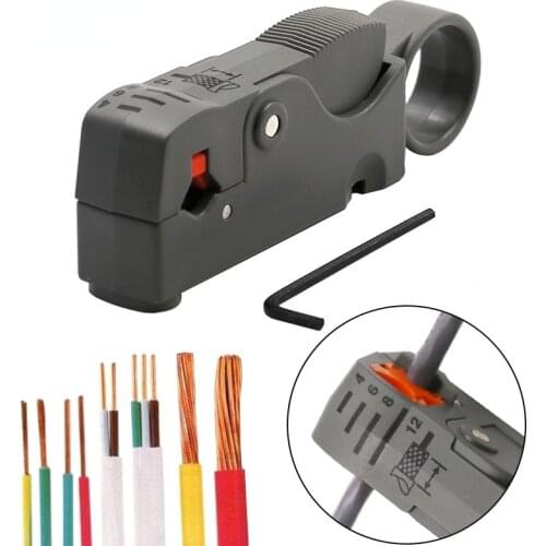 Stripping Pliers Decrustation Wire Cable Tools Stripper 1pc Stainless Steel Round Nose German Insulated Electrical Straight