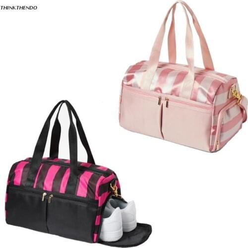 Sport Bag Unisex Shoe Position Dry Wet Separation Yoga Gym Large Capacity Fitness Shoulder Bags